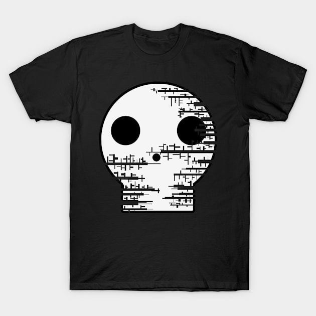 Skull-Under Construction T-Shirt by Rebellion10